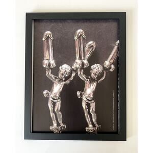 Chrome Hearts statue Framed poster 9x11